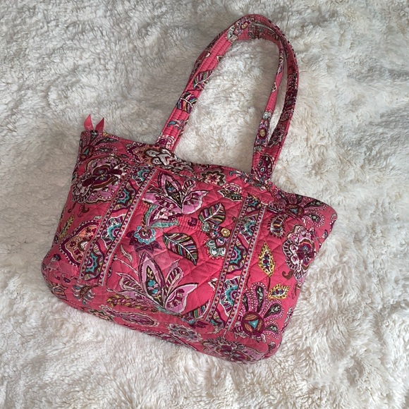 Call Me Coral Vera Bradley Tote - Picture 1 of 6